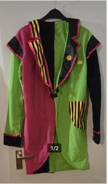 Leuke Flower Power Disco jaren 70 jas mt XXL, Ophalen of Verzenden, Zo goed als nieuw, Overige maten, Kleding