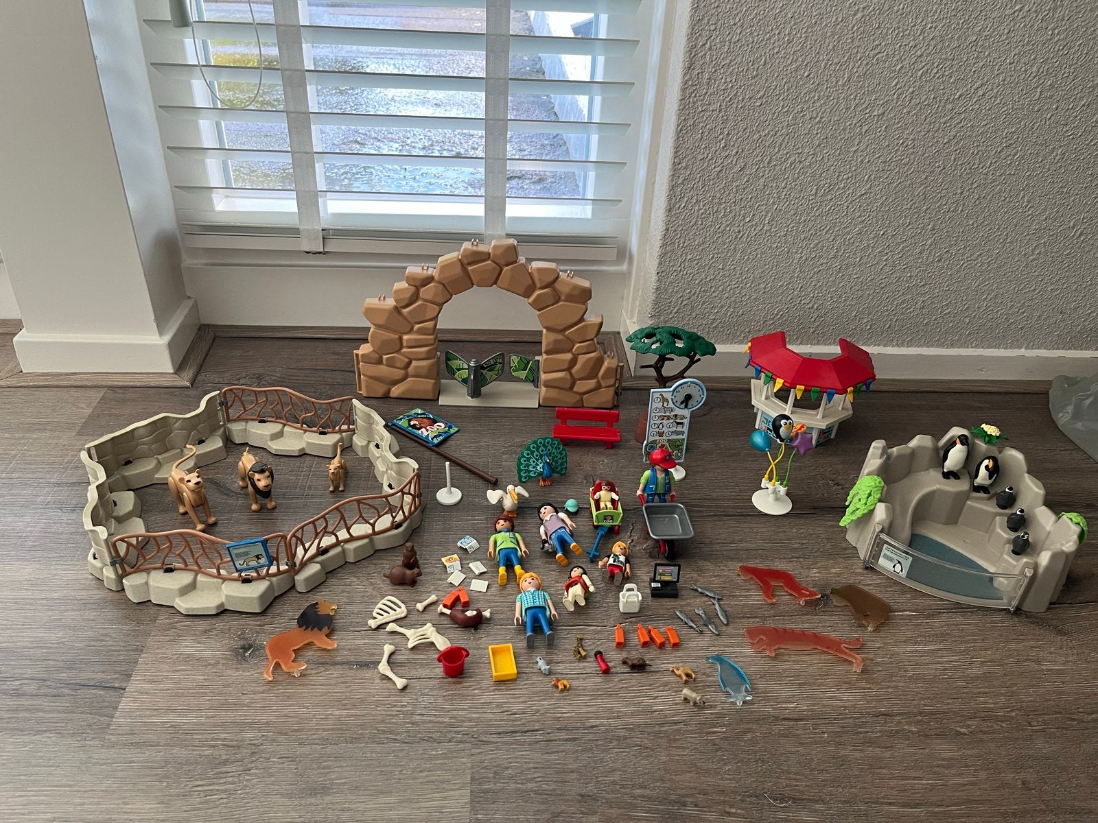 Playmobil Grote Zoo 6634 - Complete set met extra's, Kinderen en Baby's, Speelgoed | Playmobil, Gebruikt, Gebouw, Complete set