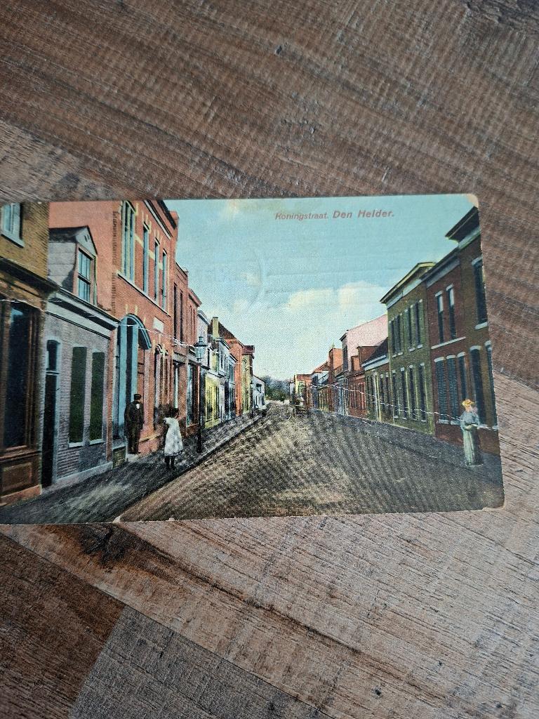 den helder, Ophalen of Verzenden, Voor 1920, Gelopen, Noord-Holland
