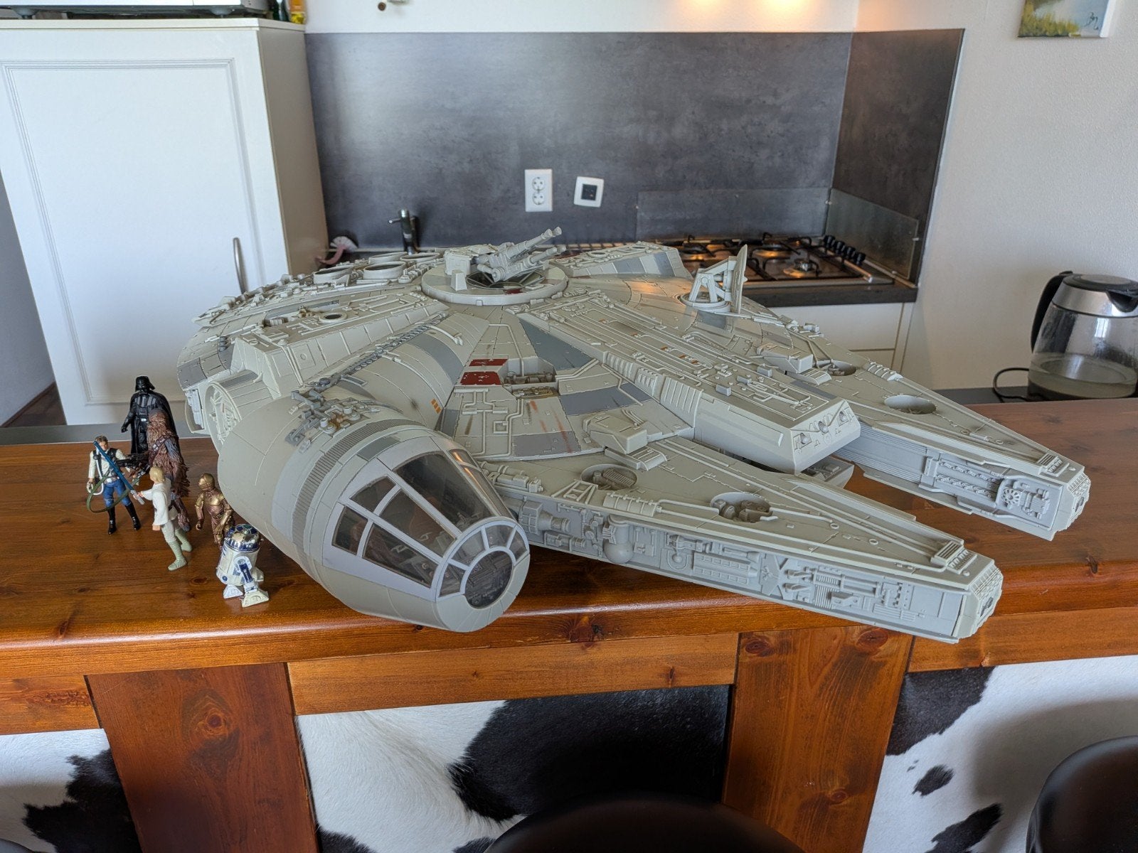 Star Wars Legacy Collection Millennium Falcon!, Verzamelen, Ophalen, Gebruikt, Actiefiguurtje