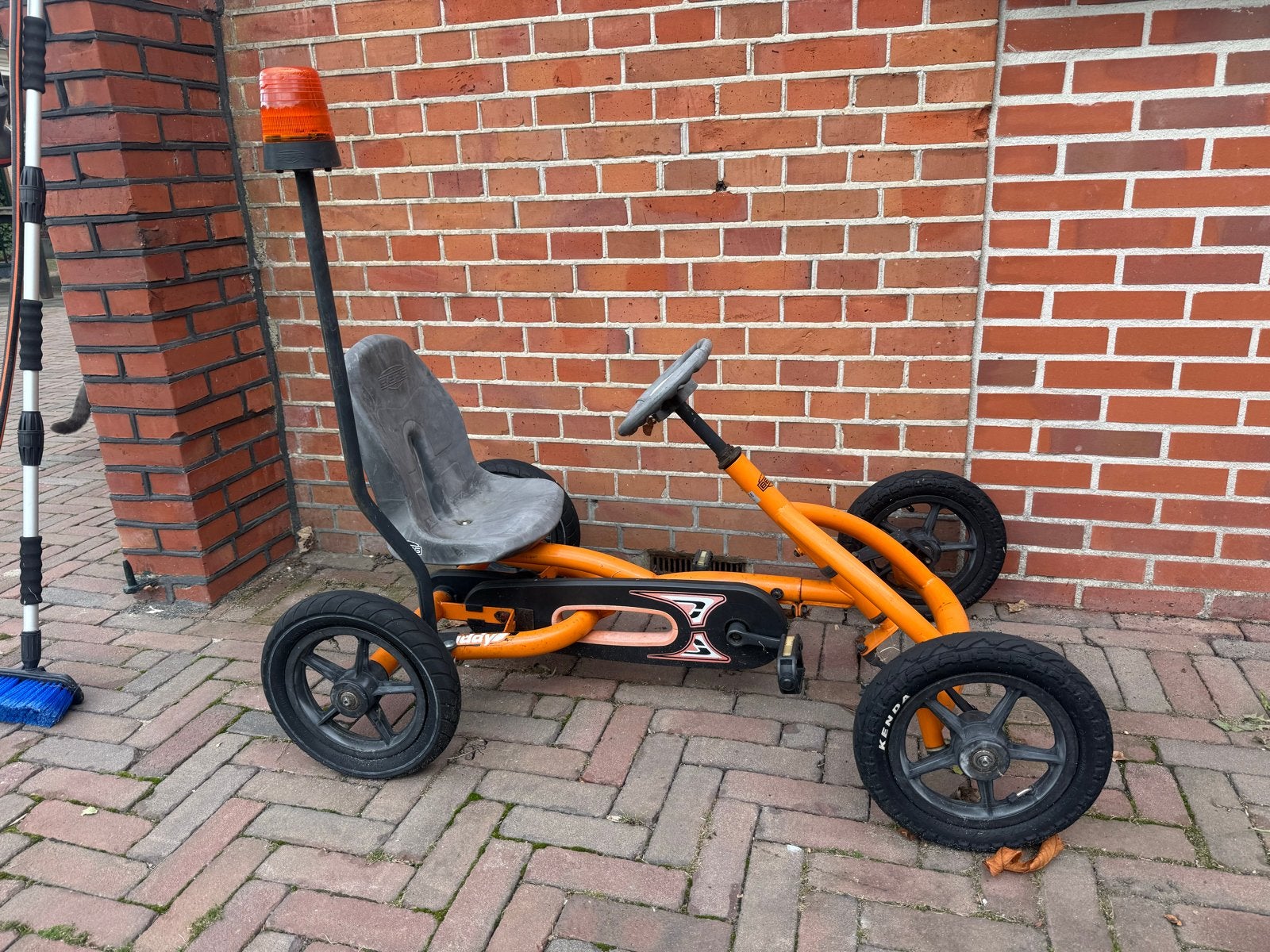 Stoere berg buddy skelter met zwaailicht !, Ophalen of Verzenden, Gebruikt, Trapvoertuig