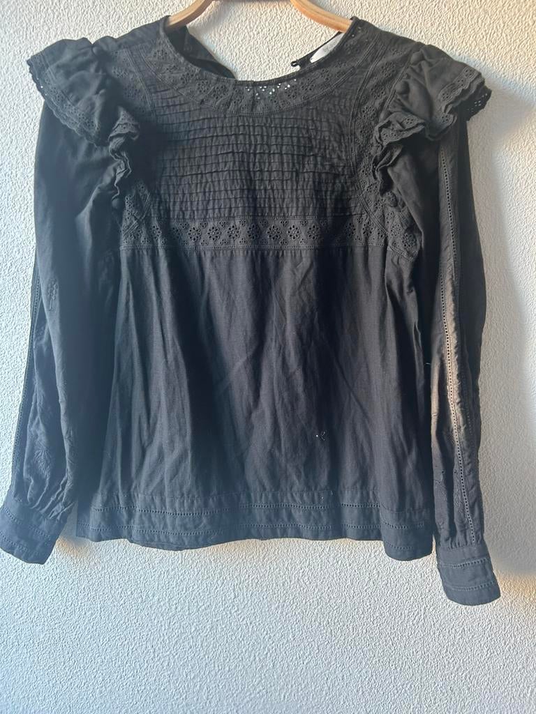 Blouse van By bar, Ophalen of Verzenden, Gedragen, Maat 38/40 (M), Zwart