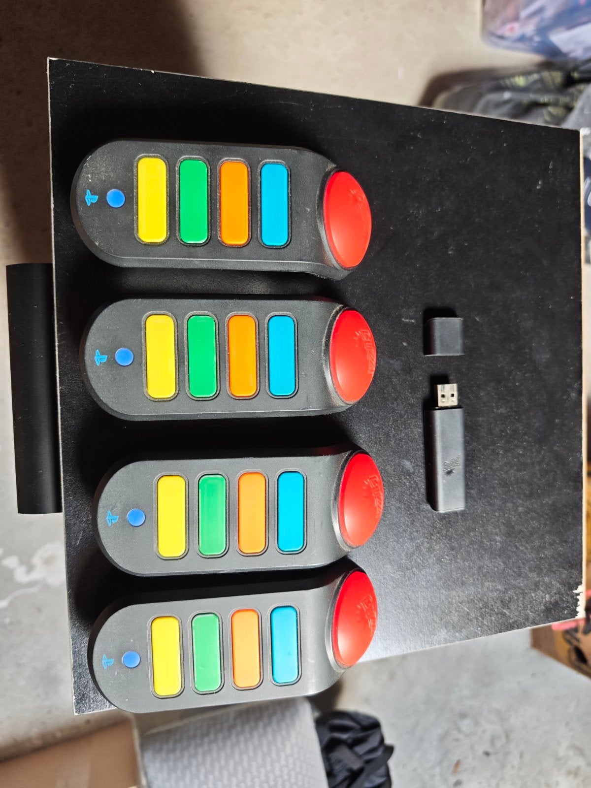 Buzz! Quiz TV Buzzers voor PlayStation, Gebruikt, Ophalen of Verzenden, PlayStation 3, Controller