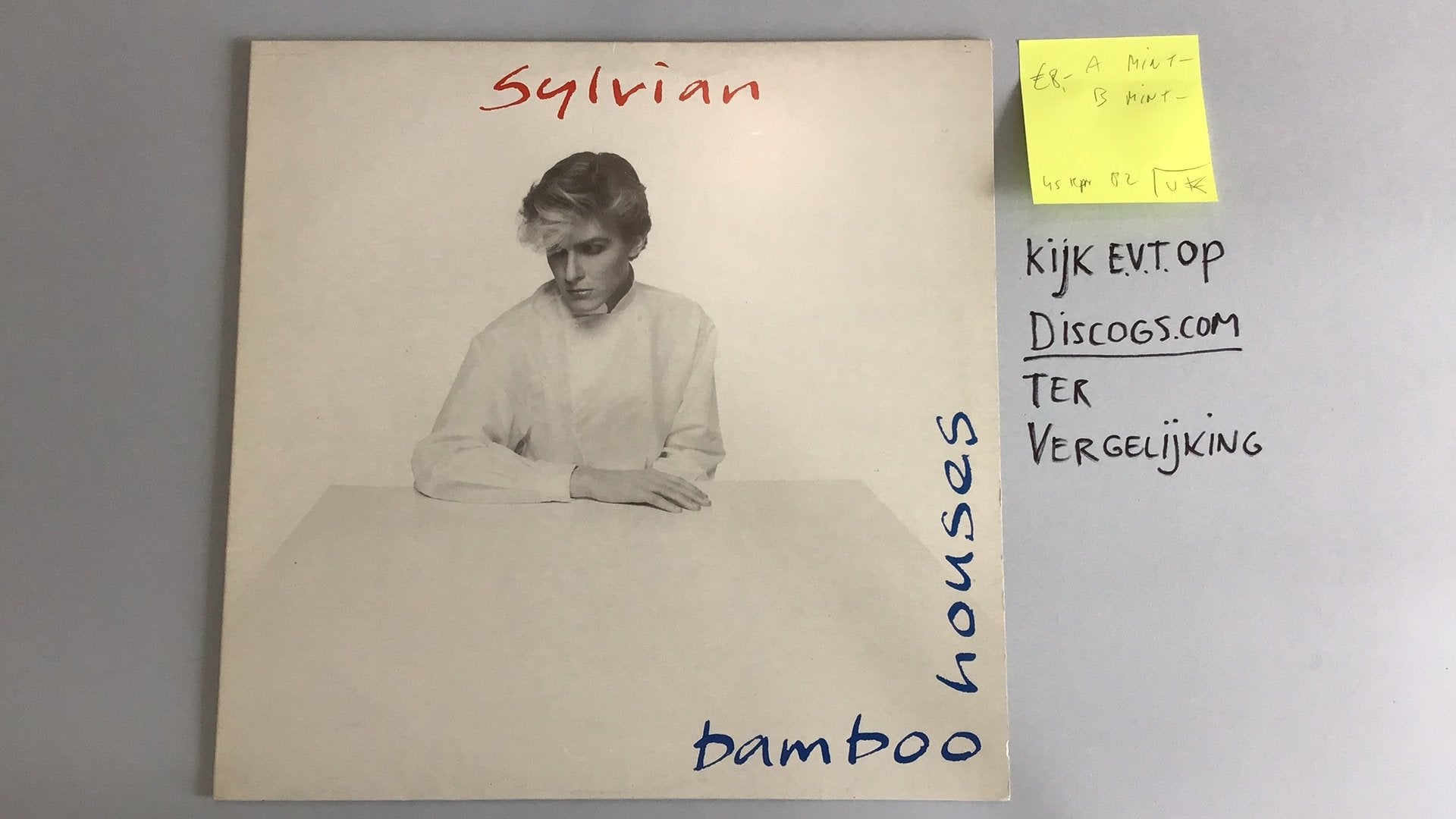 Sakamoto Sylvian - Bamboo Music . Bamboo Houses, Cd's en Dvd's, Vinyl | Overige Vinyl, Ophalen of Verzenden, Gebruikt, Overige formaten