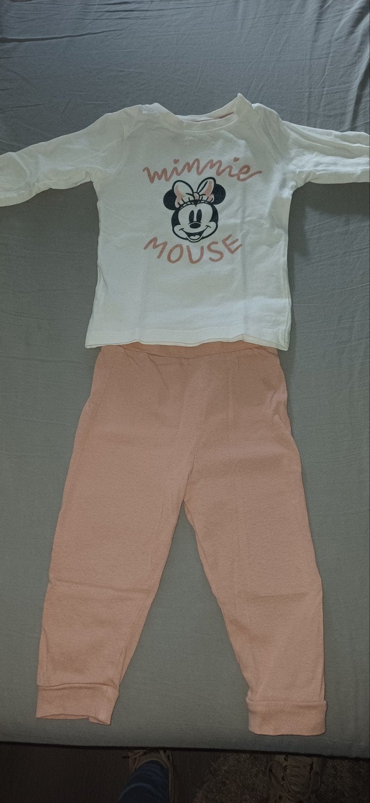 Leuke Minnie Mouse pyjama maat 80, Gebruikt, Meisje, Ophalen of Verzenden, Nacht- of Onderkleding