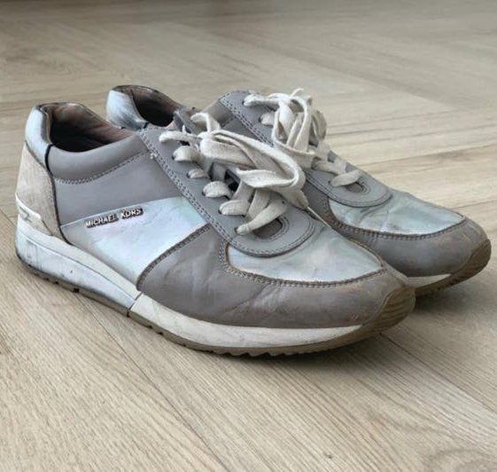 Gedragen  Sneakers Maat 41 michael kors, Verzenden, Gedragen, Grijs, Sneakers of Gympen
