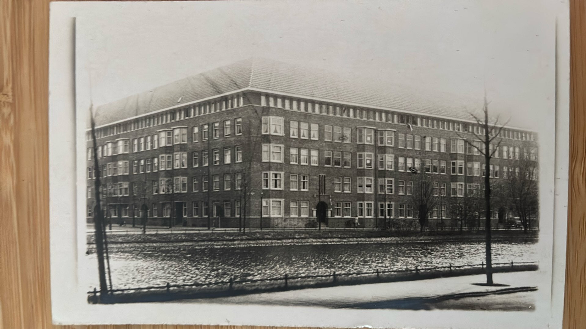 Amsterdam 1936 FOTOKAART STADIONKADE?????, Ophalen of Verzenden, 1920 tot 1940, Gelopen, Noord-Holland