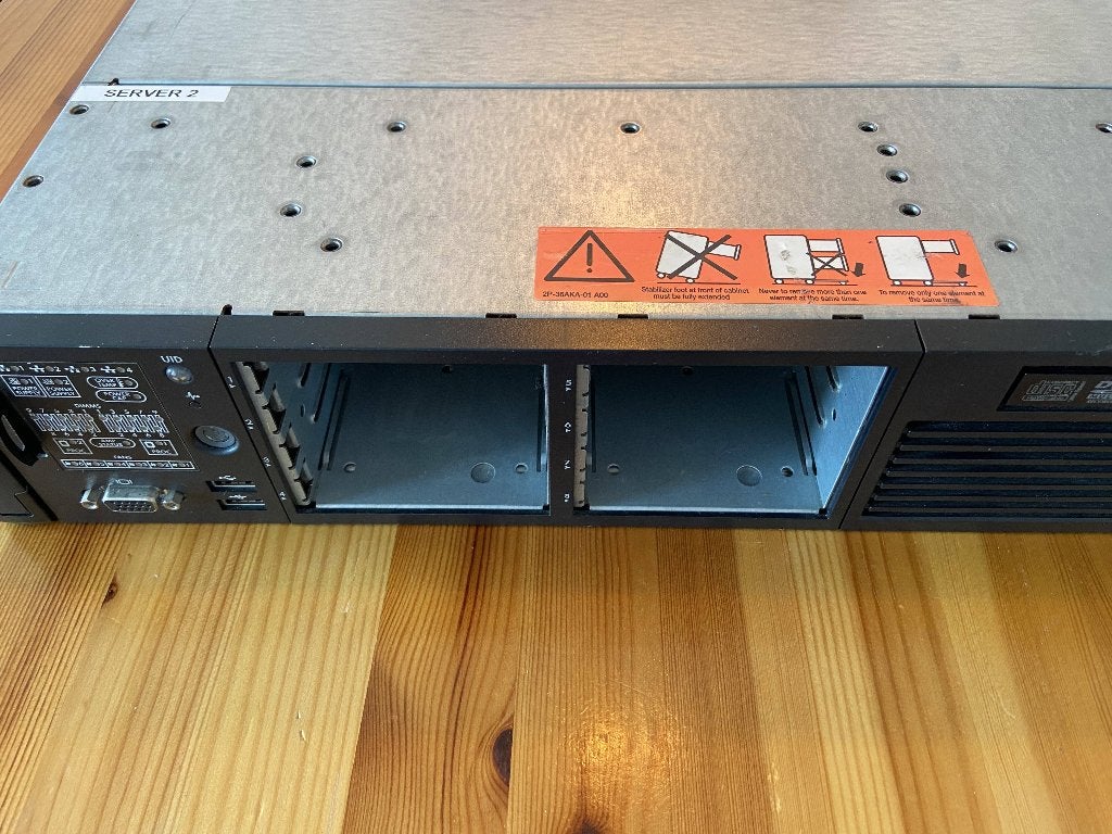 HP ProLiant DL380 G6 2U server – 1 x Xeon E5504, 8 GB RAM, Ophalen, Gebruikt, 2 tot 3 Ghz, 8 GB