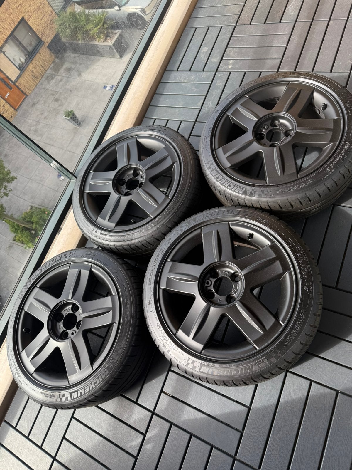 4x100 16” Clio RS velgen set, Auto-onderdelen, Banden en Velgen, Ophalen, 16 inch, Banden en Velgen, Personenwagen