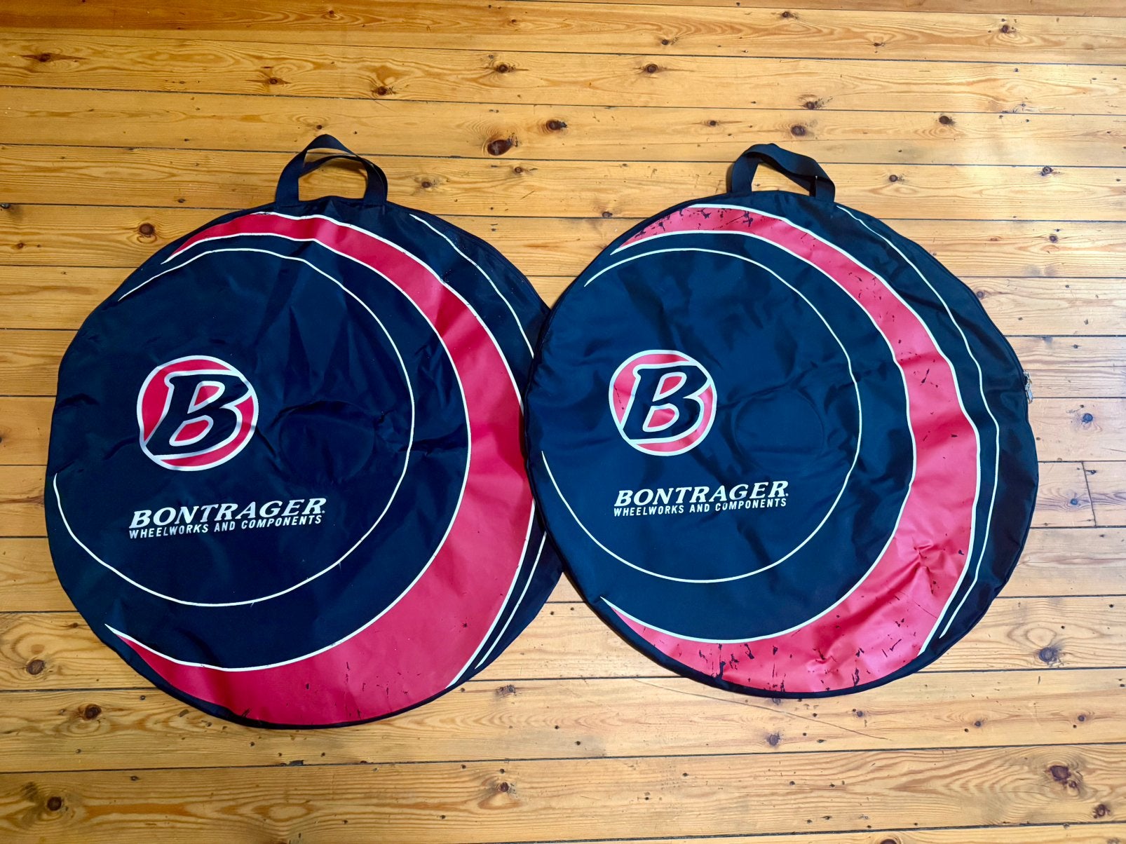 Bontrager Wieltas, Ophalen, Gebruikt