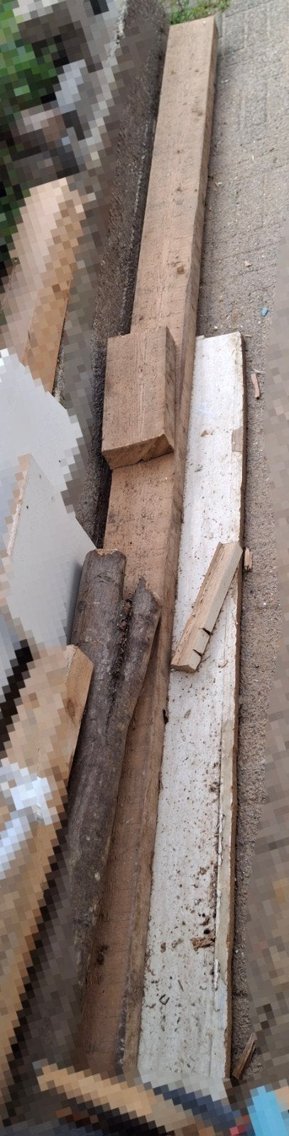 Diverse bouwmaterialen: Balken, Trespa platen, Pallets, Ophalen, 50 mm of meer, Pallet, Minder dan 200 cm