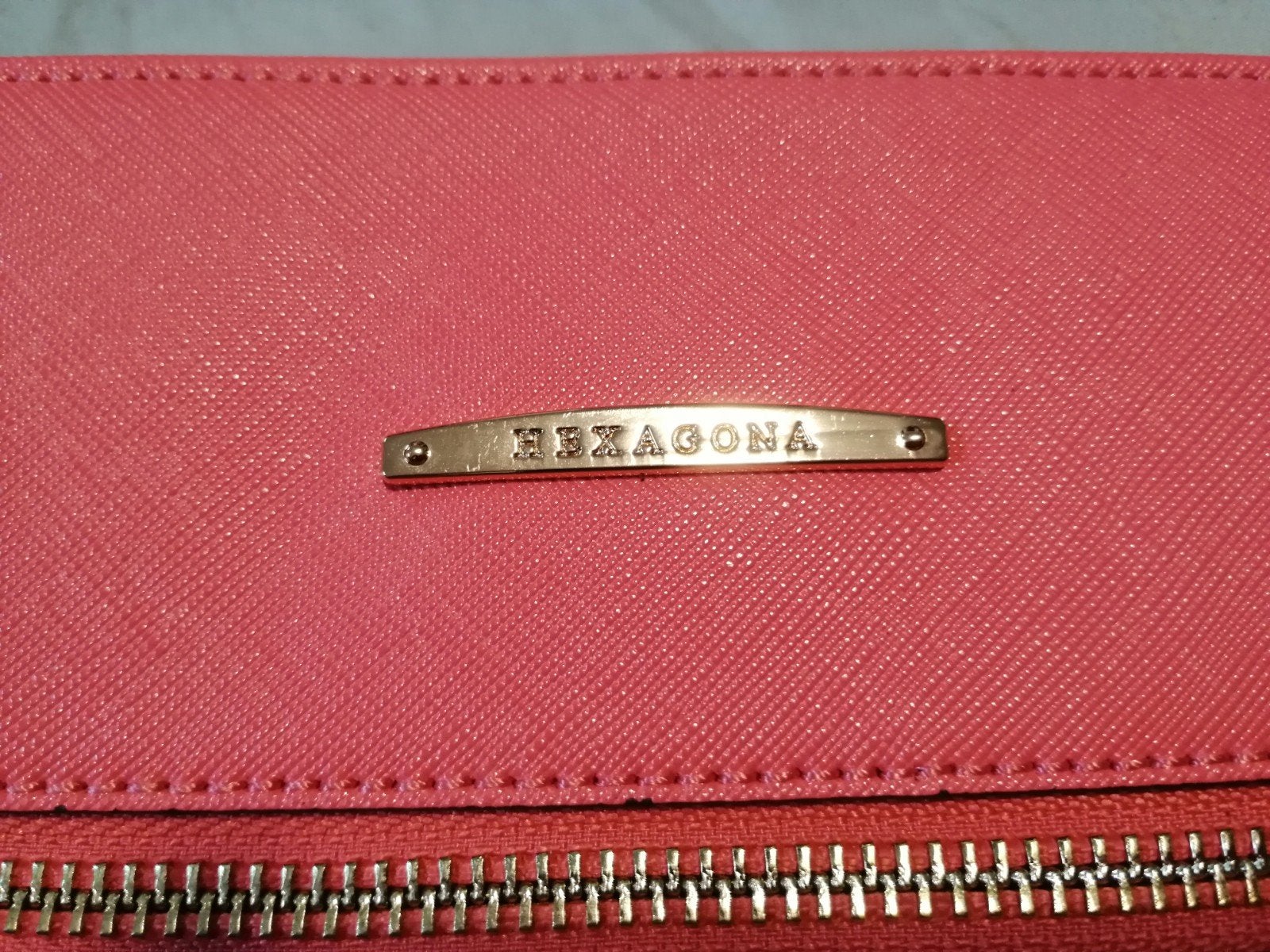 Hexagona Dames Schoudertas - Nieuw, Ophalen of Verzenden, Nieuw, Roze, Overige merken
