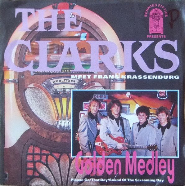 the CLARKS meet Frans Krassenburg CD SINGLE, Ophalen of Verzenden, Gebruikt, Pop
