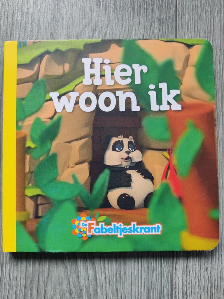 De Fabeltjeskrant - Hier woon ik - Boekje, Boeken, Ophalen of Verzenden, Zo goed als nieuw, Rubinstein, 1 tot 2 jaar