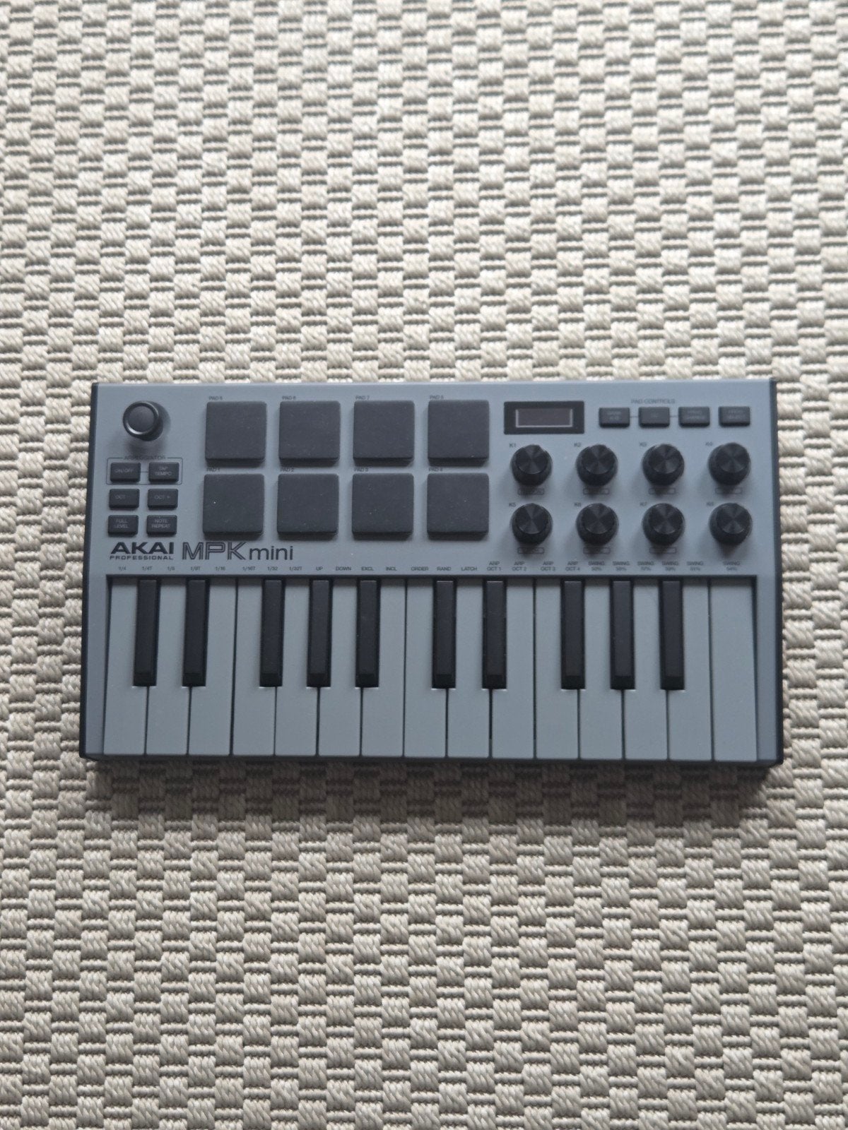 AKAI MPK Mini MK3 Grey | MIDI Keyboard Controller, Ophalen, Zo goed als nieuw