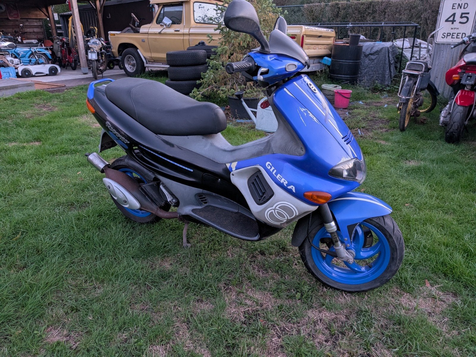 gilera Runner SP 50 cc, Fietsen en Brommers, Ophalen, Tweetakt, Overige modellen