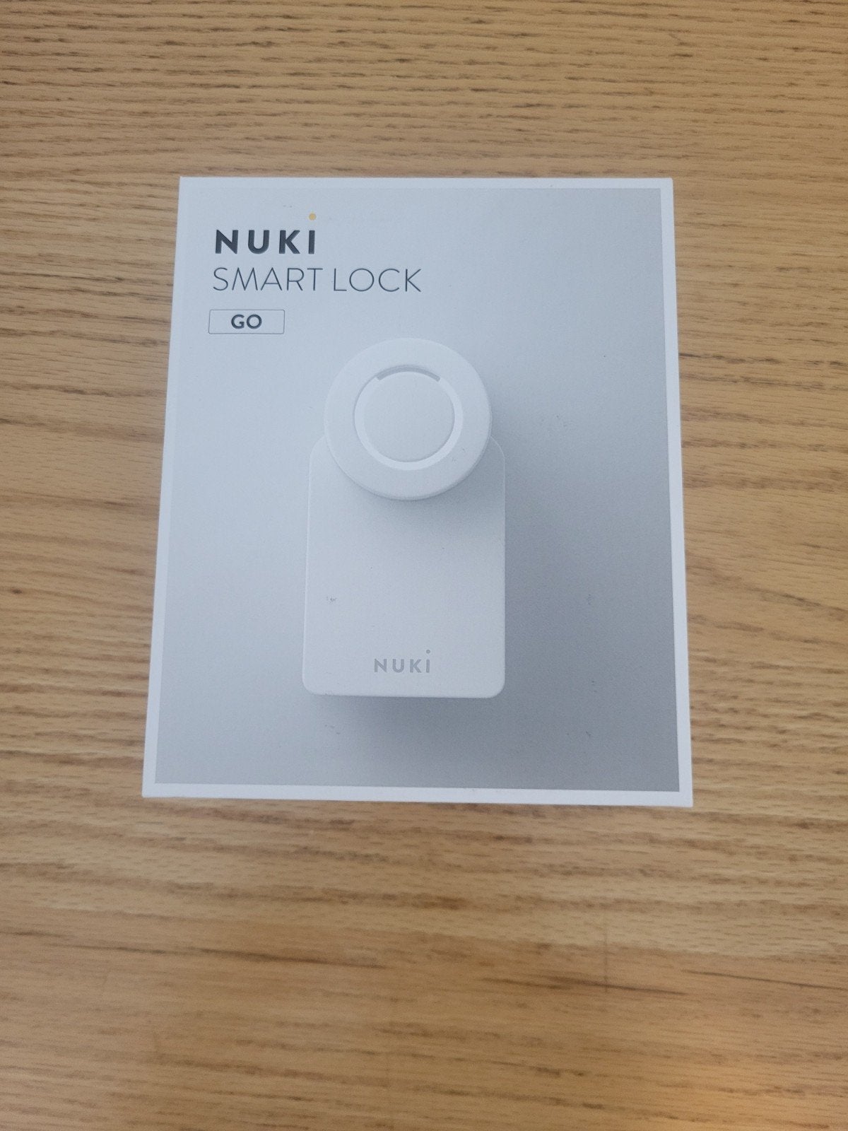 Nuki Smart Lock Go – Compleet – Nieuwstaat – Matter, Ophalen of Verzenden, Zo goed als nieuw, Overige materialen, Slot