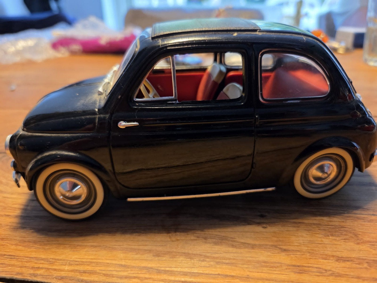 Solido Prestige Fiat 500 (1960) - Schaalmodel 1:18, Ophalen of Verzenden, Gebruikt, Auto, Solido