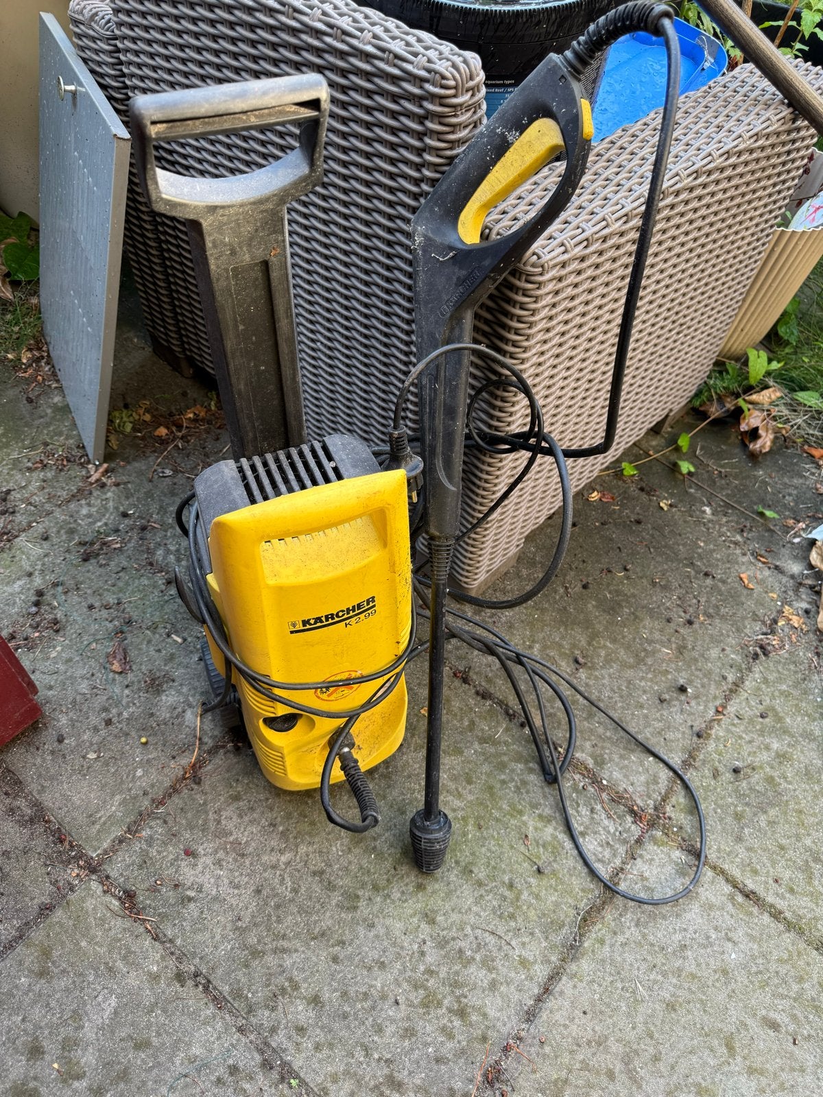 Kärcher K 2.99 hogedrukreiniger, Tuin en Terras, Hogedrukreinigers, Ophalen, Gebruikt