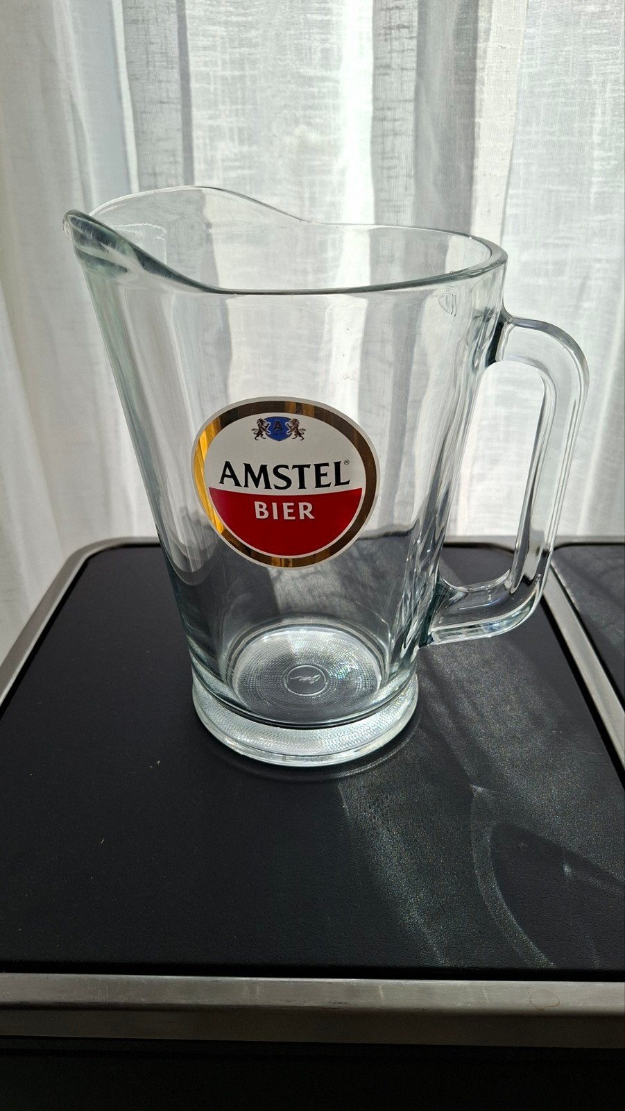 4 Amstel Bier Pitchers 5 euro per stuk, Ophalen of Verzenden, Nieuw, Amstel