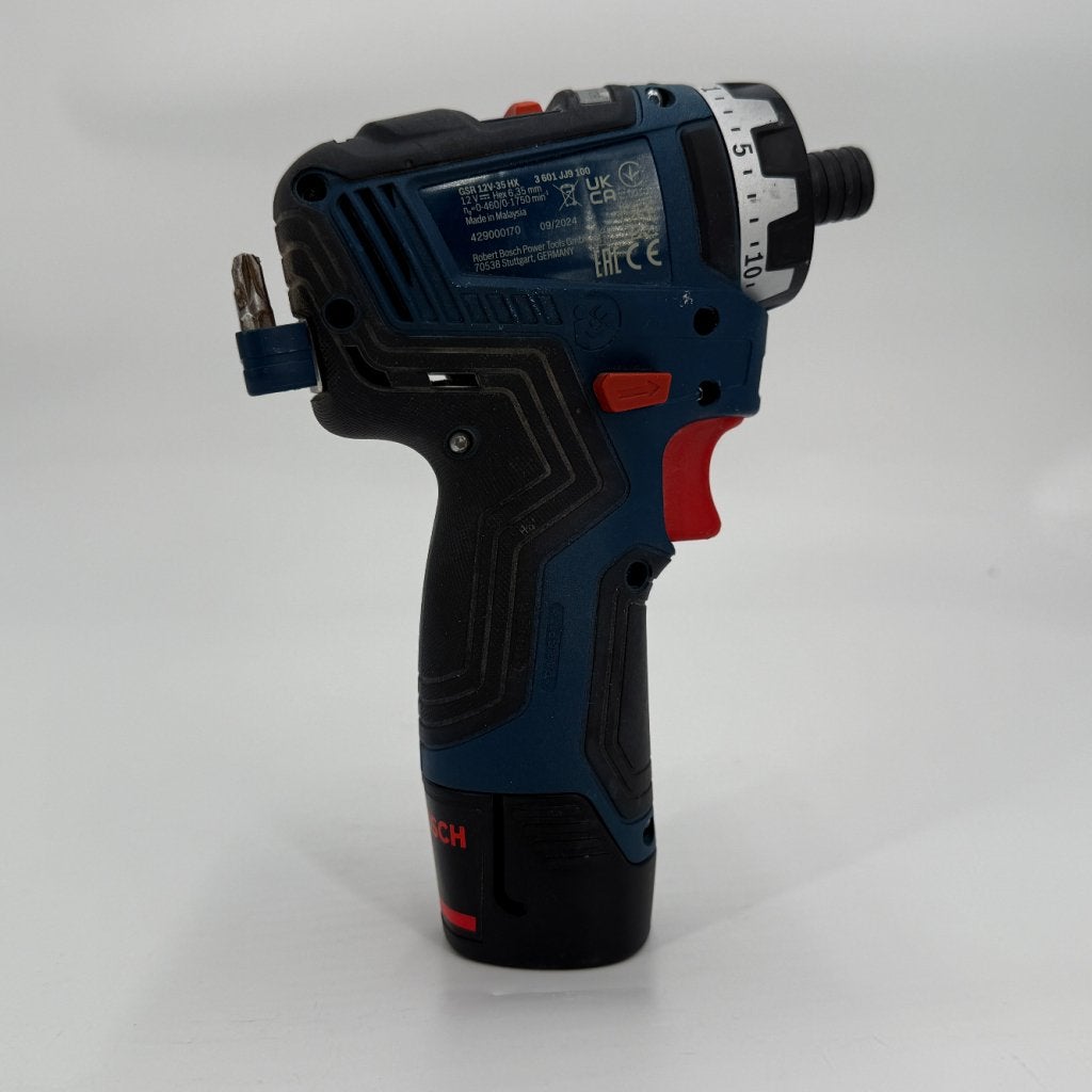 Bosch GSR 12V-35 HX Accuschroevendraaier, Bosch, Zo goed als nieuw, Support@bosch.com, Robert Bosch GmbH
Robert-Bosch-Platz 1
70839 Gerlingen-Schillerhöhe
Germany