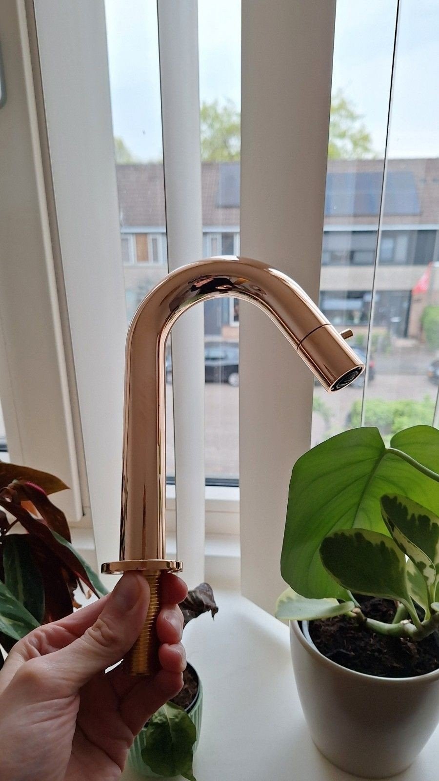 Hotbath Rosé goud Wastafelkraan WC - Nieuw in doos, Ophalen of Verzenden, Nieuw, Kraan