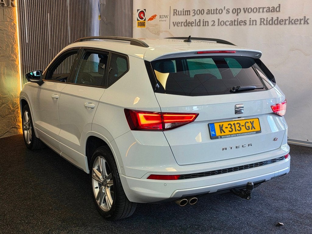 Seat Ateca 1.5 TSI FR Business Intense|GARANTIE|TREKHAAK|ACC, Auto's, Seat, 4 cilinders, 150 pk, Ateca, Wit