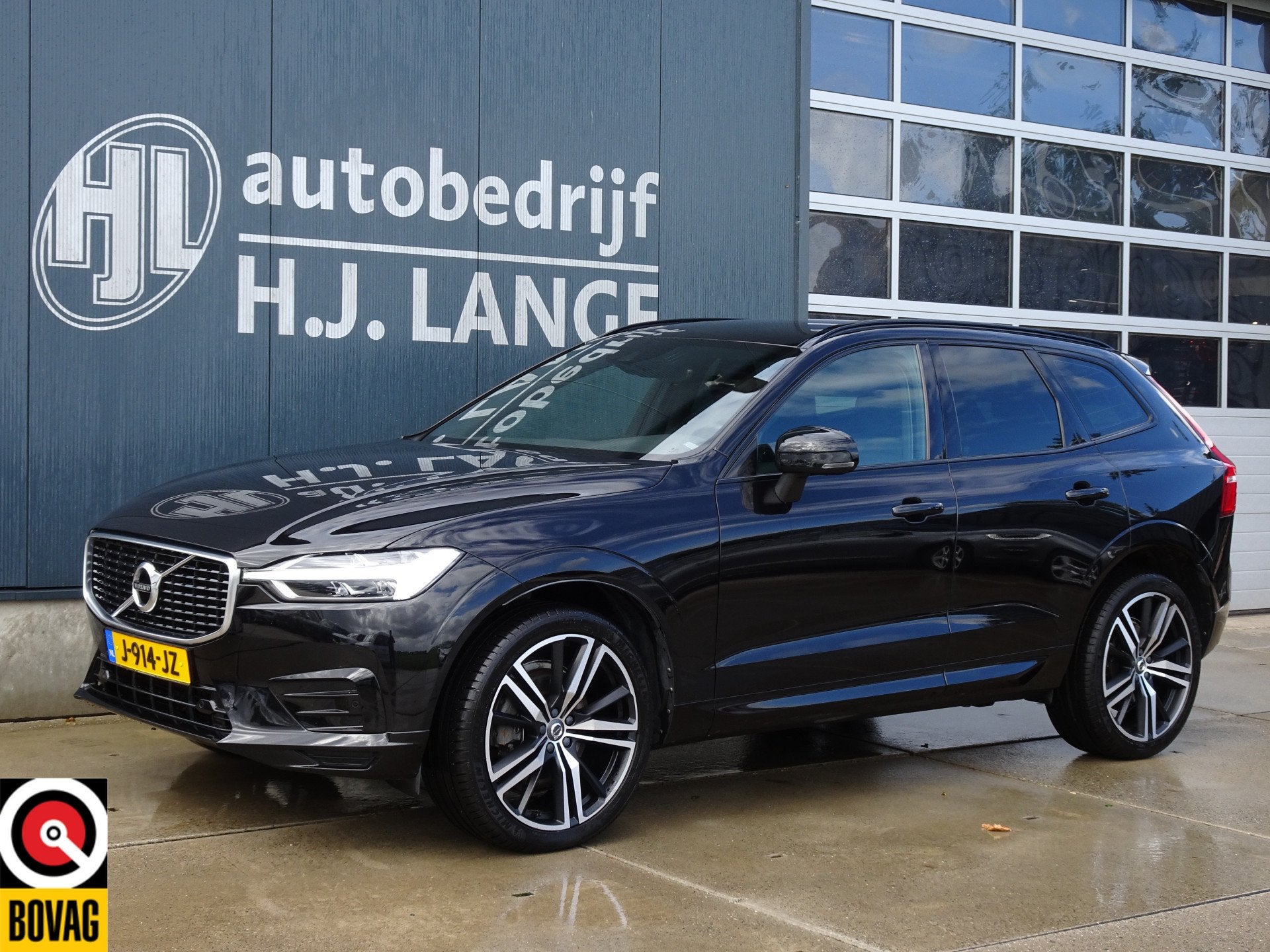 Volvo XC60 2.0 B5 R-Design (bj 2020, automaat), Auto's, 15 km/l, Gebruikt, 4 cilinders, Zwart