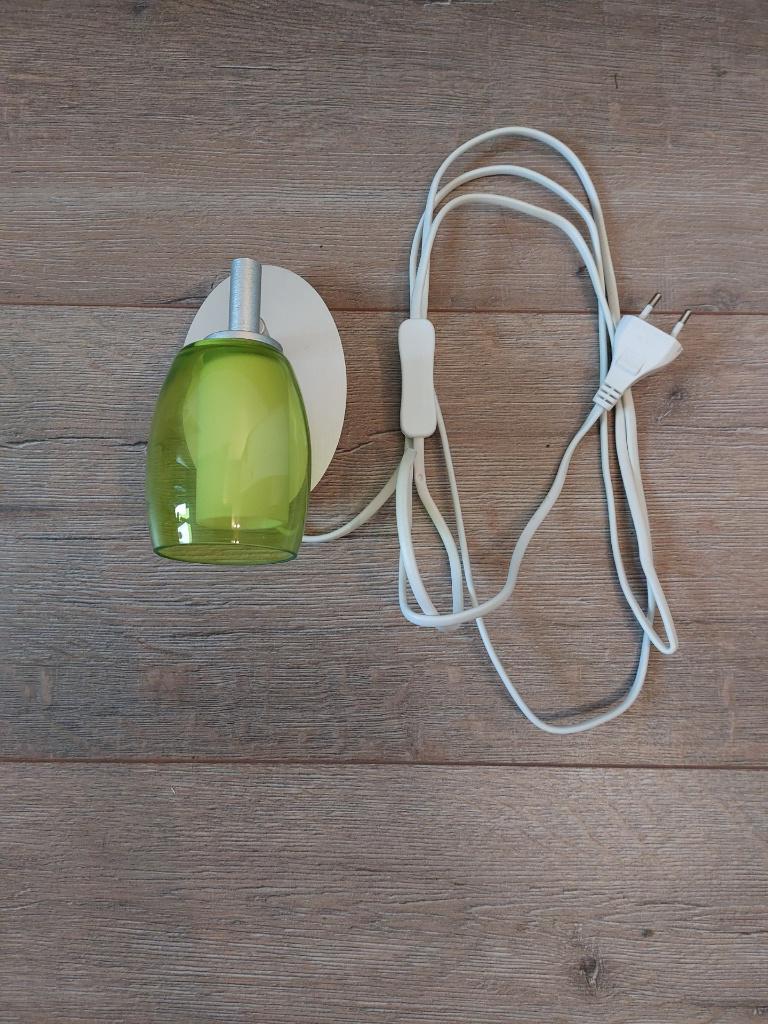 wandlampje/spotje, Ophalen of Verzenden, Zo goed als nieuw, Metaal of Aluminium, Plafondspot of Wandspot