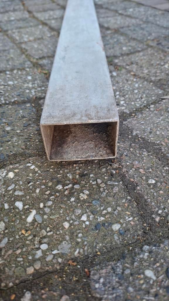 Holle aluminium balk, Ophalen, Gebruikt, Aluminium