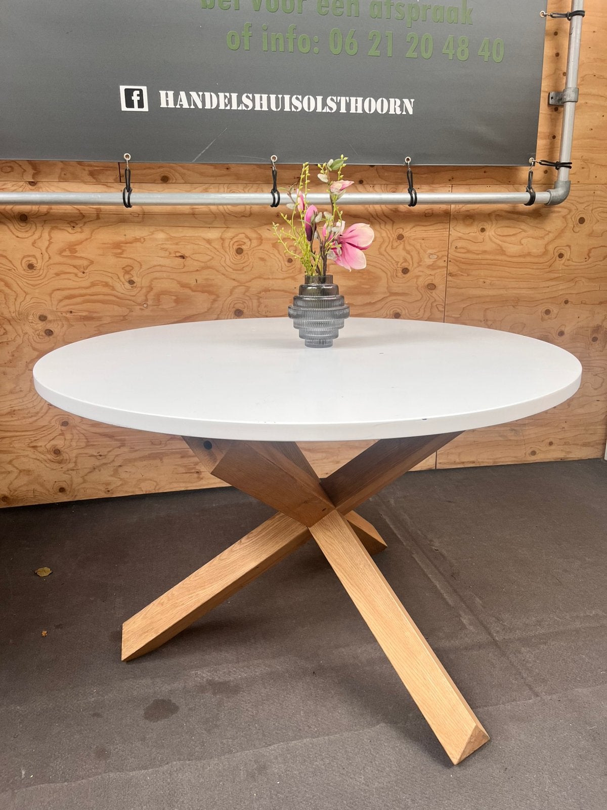 Tafelpoot / ronde tafel (120 cm), Ophalen, Xx, Rond, Xx