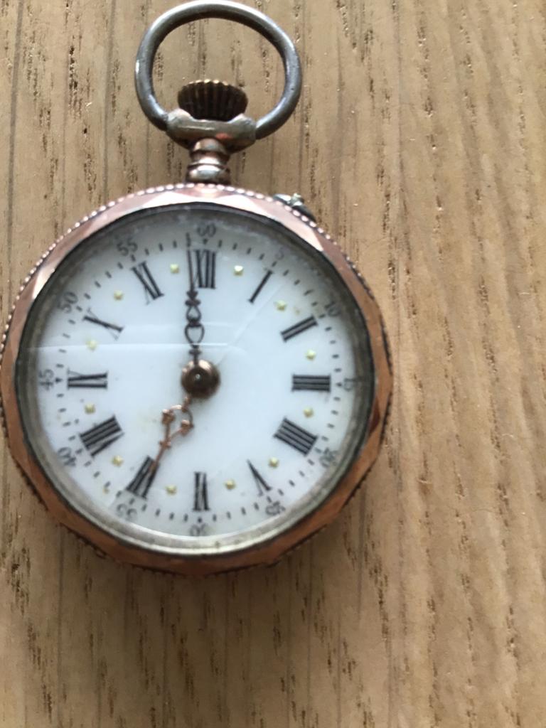 Antiek vest horloge, Ophalen, Gebruikt, Zakhorloge, Overige merken