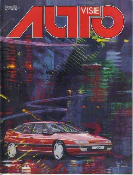 Autovisie 1 1989 : Maserati 2.24V - Jeep Cherokee - Ferrari, Ophalen of Verzenden, Gelezen, Algemeen