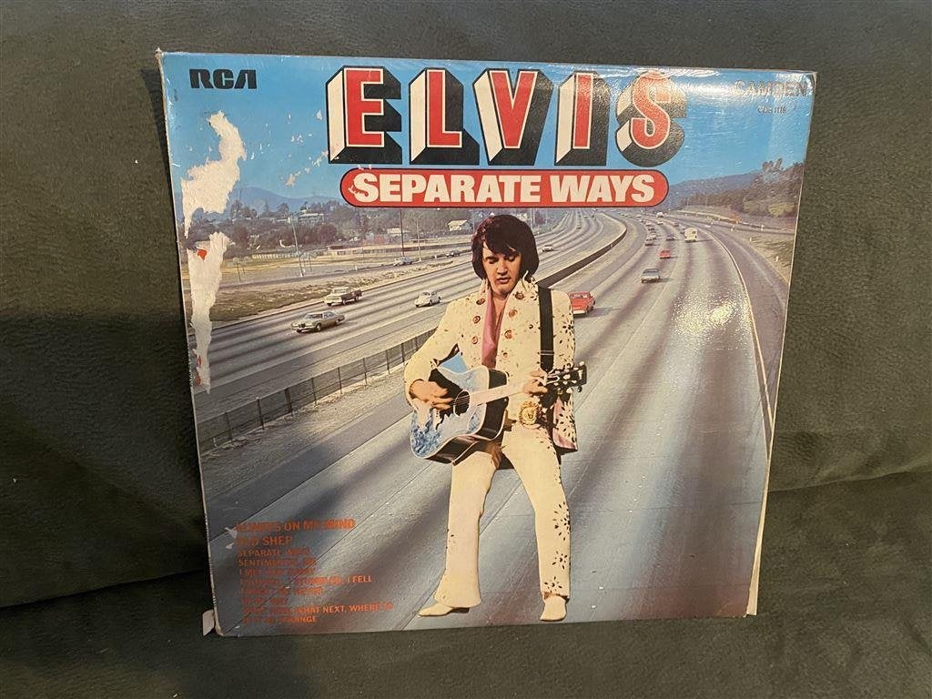 Elvis Presley - separate ways lp [989]