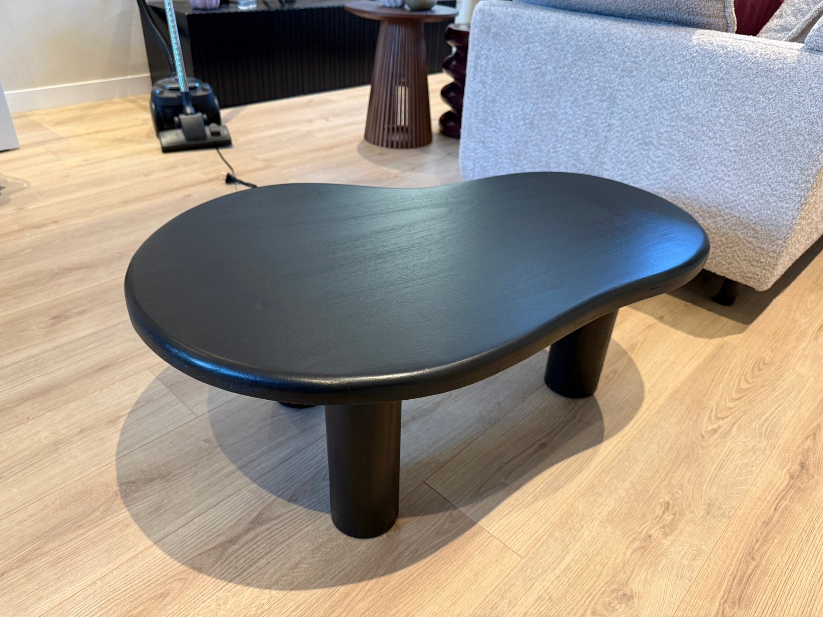 Salontafel Leen Bakker organisch, Huis en Inrichting, Ophalen, Zo goed als nieuw, Overige vormen, 50 tot 100 cm