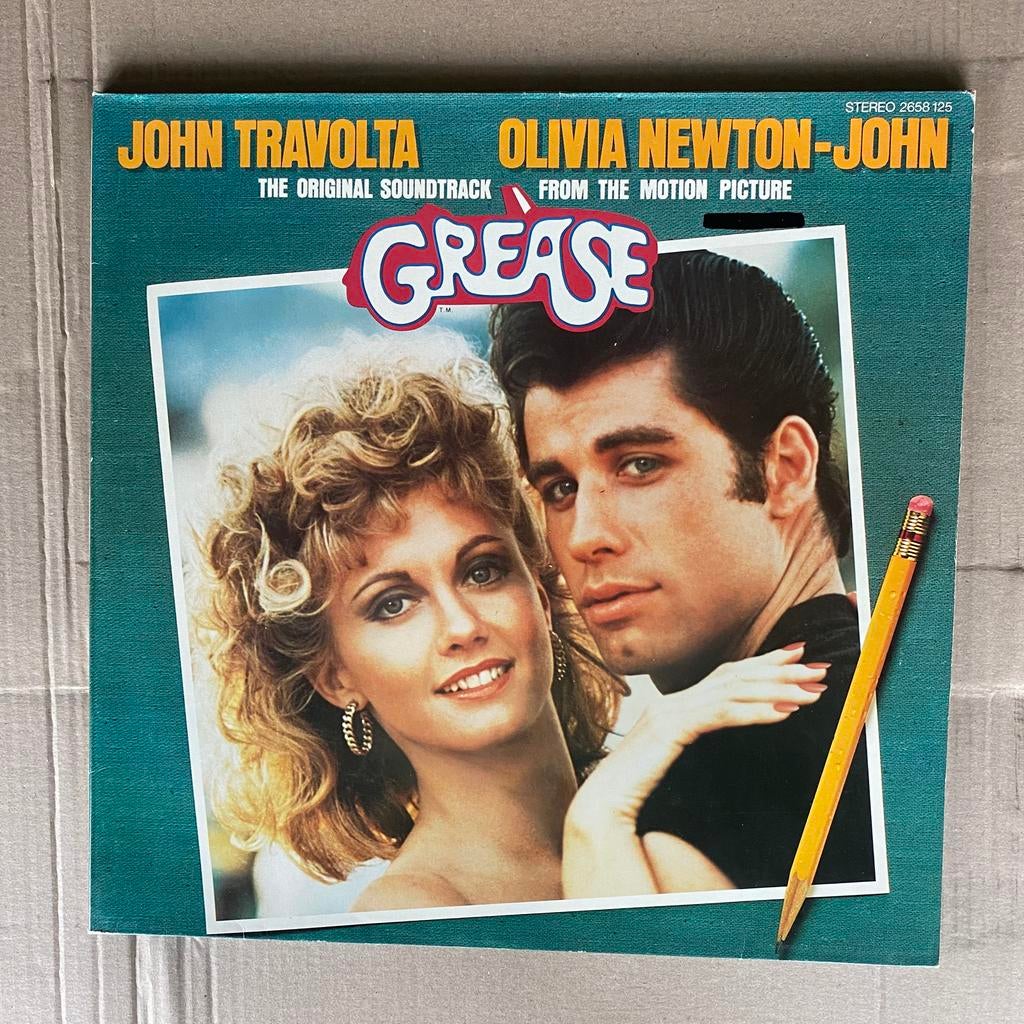 Dubbel lp - Grease  - musical, Ophalen of Verzenden, Zo goed als nieuw, Overige formaten