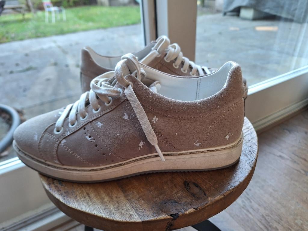 Nubikk sneakers met flamingo print maat 39, Kleding | Dames, Schoenen, Nubikk, Ophalen of Verzenden, Roze, Sneakers of Gympen