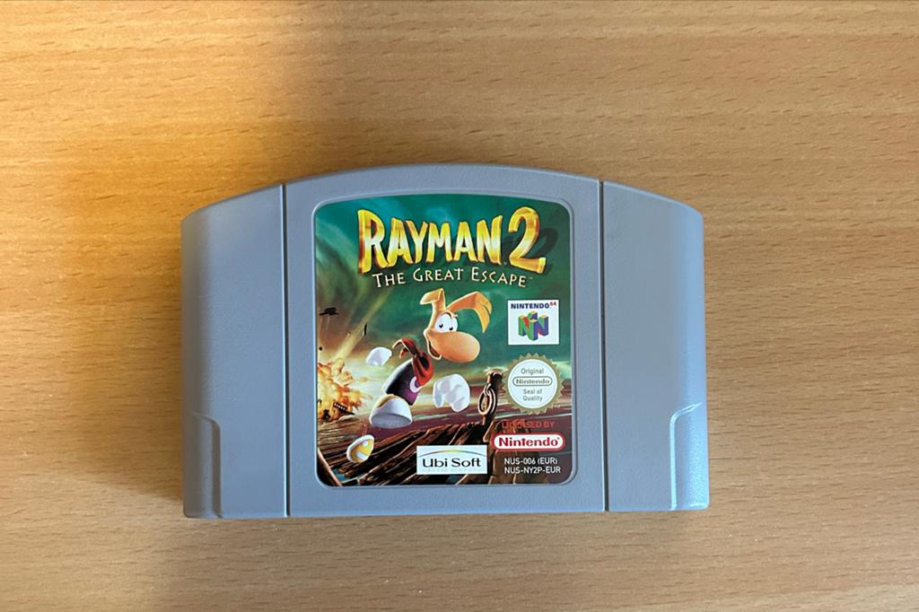 Rayman 2 N64, Spelcomputers en Games, Games | Nintendo 64, Avontuur en Actie, 1 speler, Ophalen of Verzenden, Zo goed als nieuw