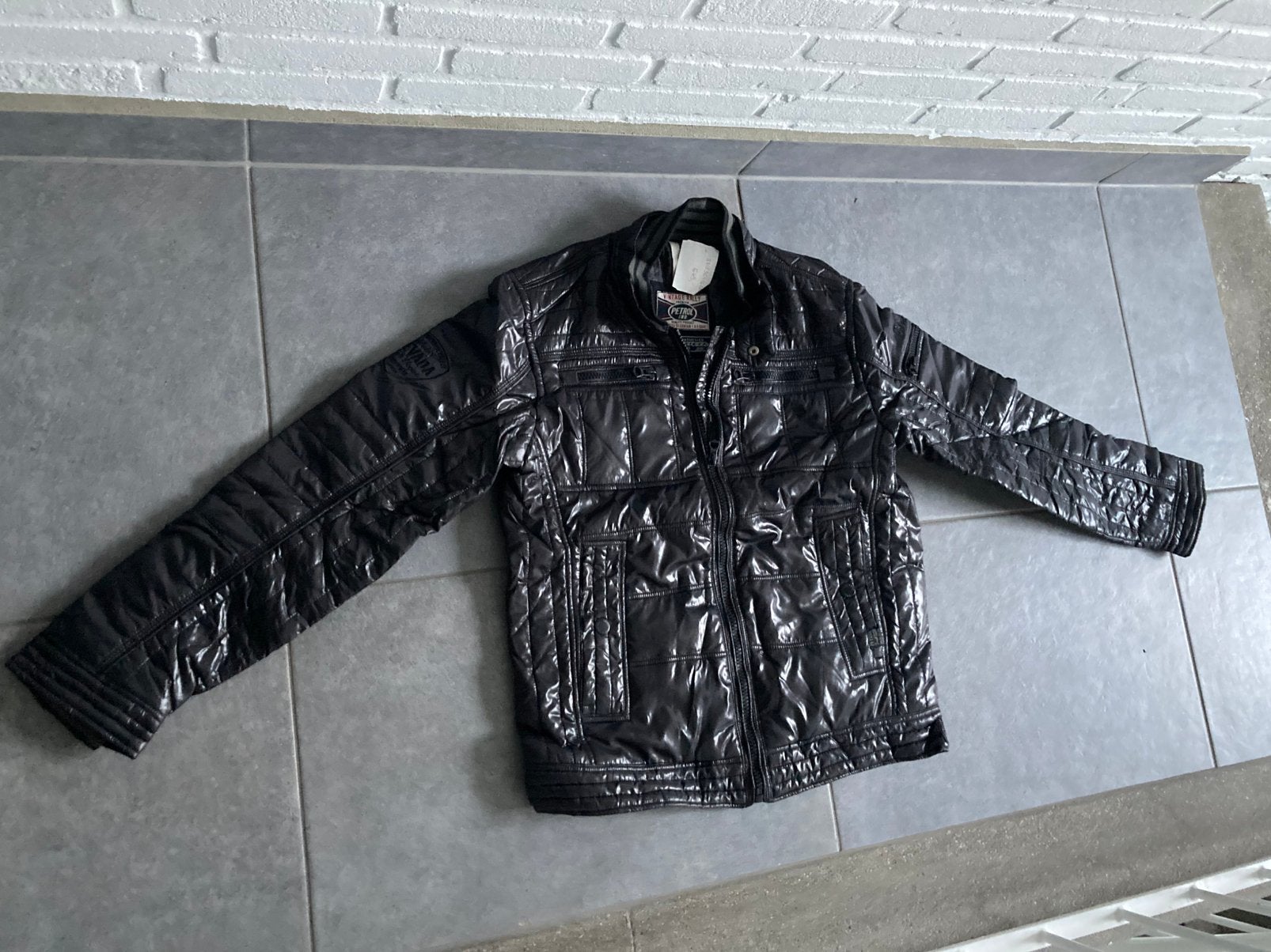 Petrol jack, Kleding | Heren, Ophalen of Verzenden, Nieuw, Maat 52/54 (L), Zwart