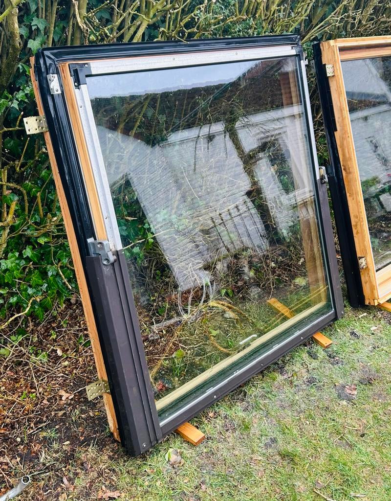 Roto Dakvenster 114 x 118 cm, 100 tot 120 cm, Gebruikt, Overige typen, Minder dan 200 cm