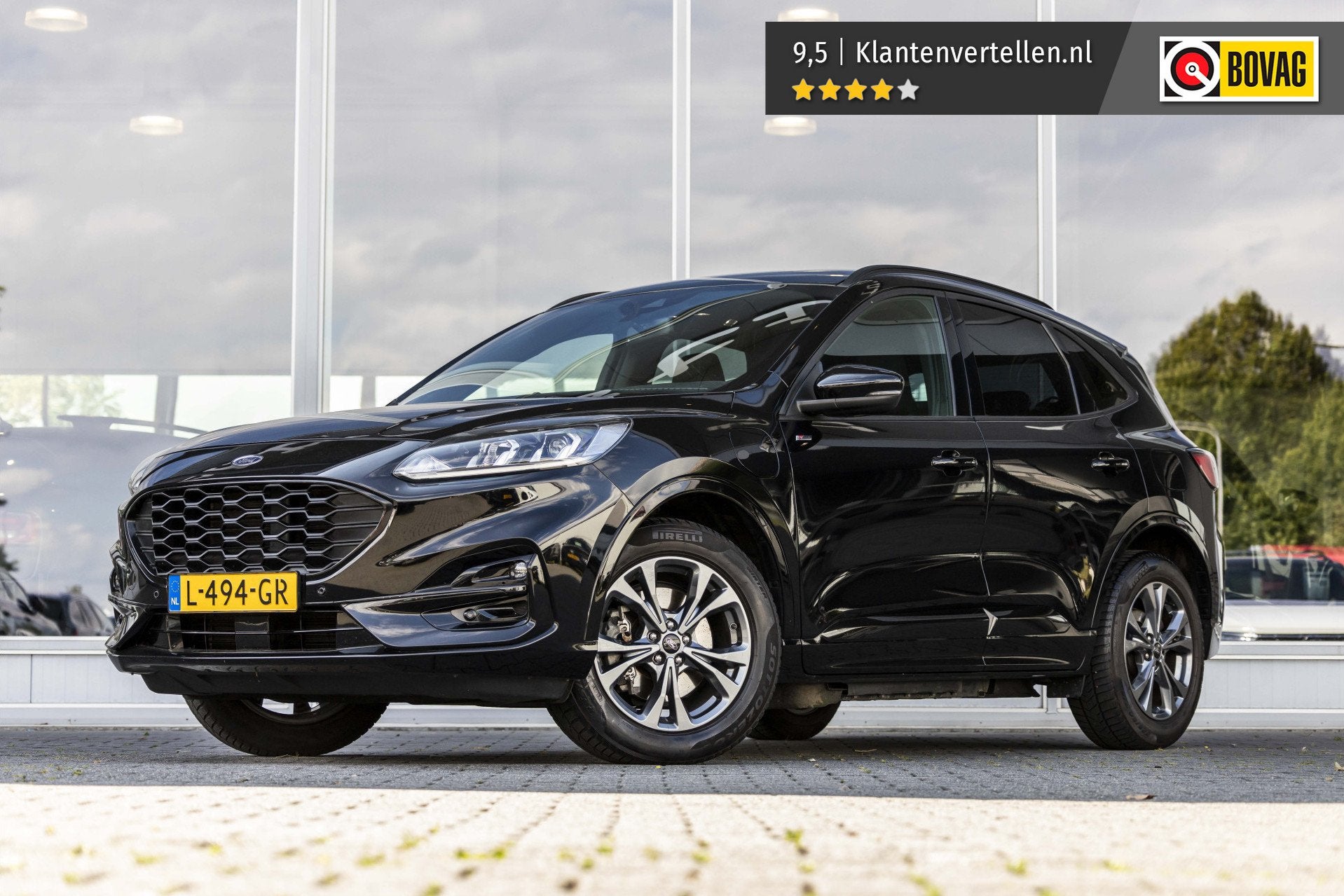 Ford Kuga 2.5 PHEV ST-Line | 96% SOH | NL Auto | Virt. Cockp, Auto's, Gebruikt, Euro 6, 4 cilinders, Zwart