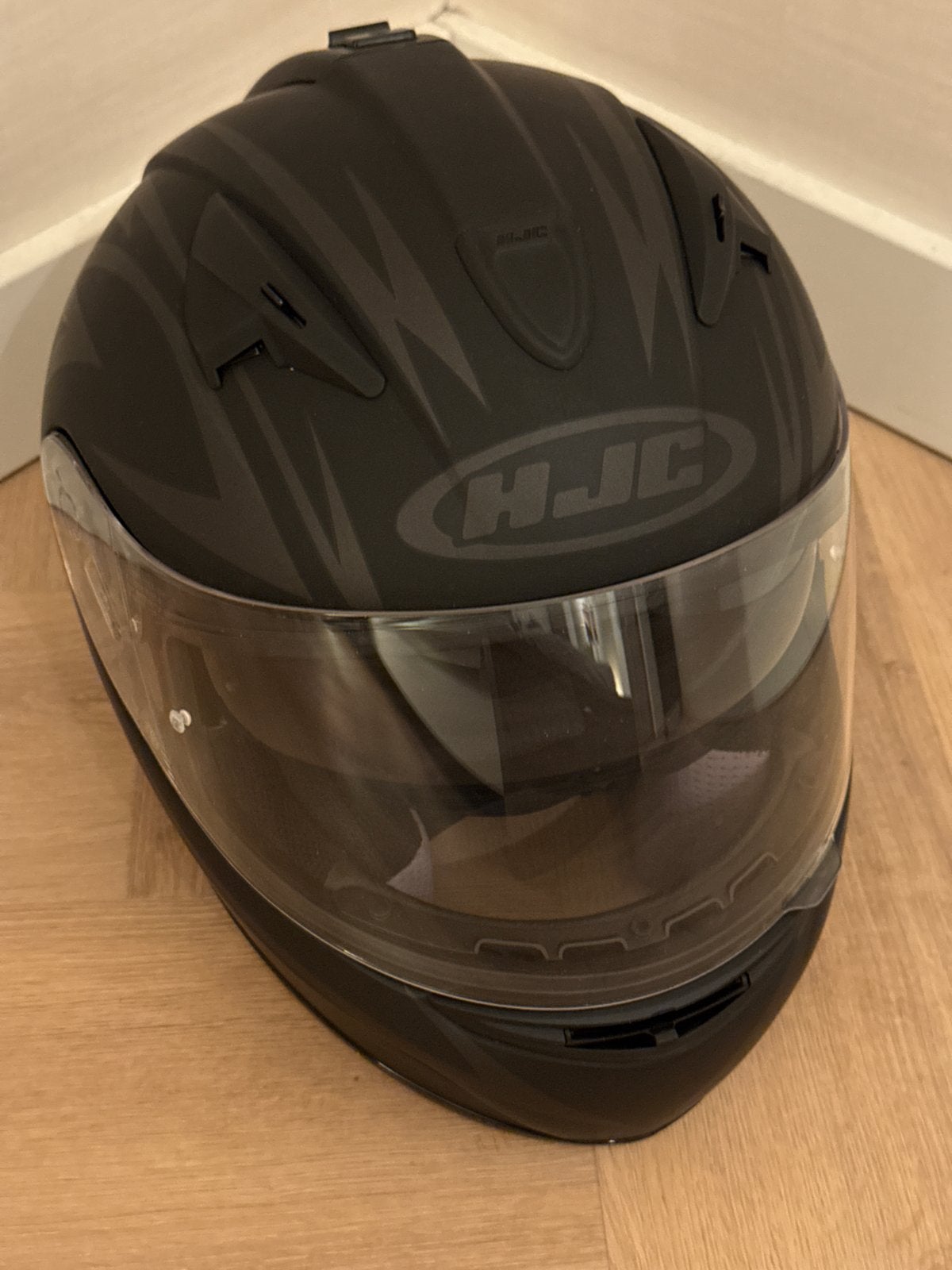 HJC IS-16 Integraalhelm - Maat M - 58 - Zwart, M, Heren, HJC, Ophalen of Verzenden