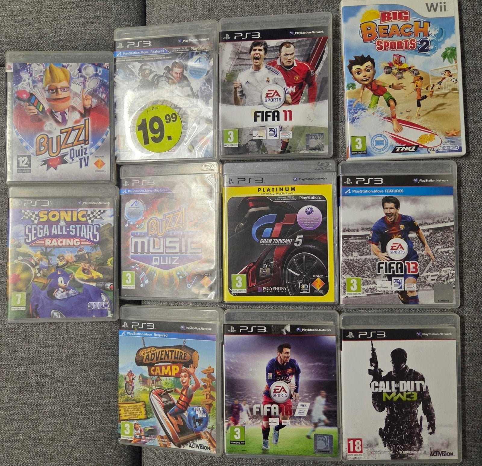 Diverse PlayStation 3 Spellen - FIFA, Call of Duty en meer, Ophalen, Gebruikt, Sport, 3 spelers of meer