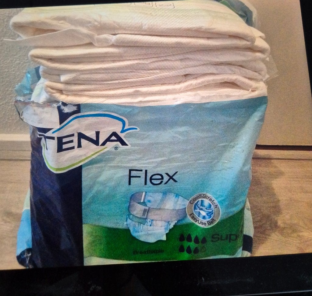 Luier van Tena 19 stuks maat xl, Tena, Ophalen, Wit, Overige typen