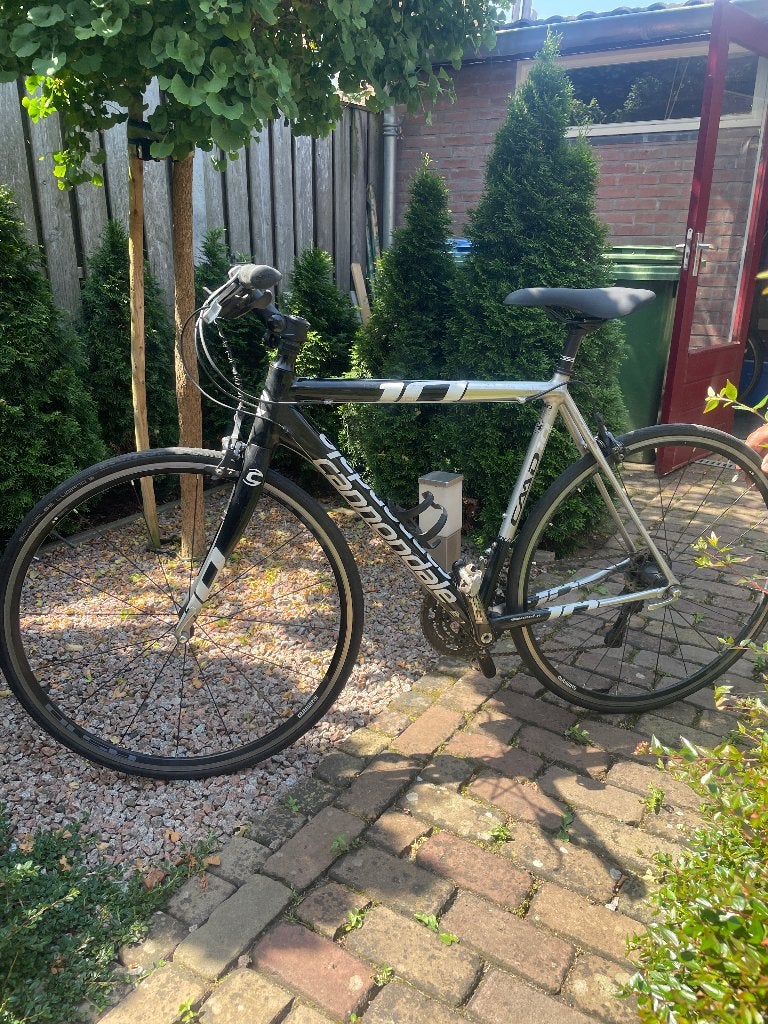 Cannondale race fiets + accessoires, 28 inch, Gebruikt, Heren, Aluminium