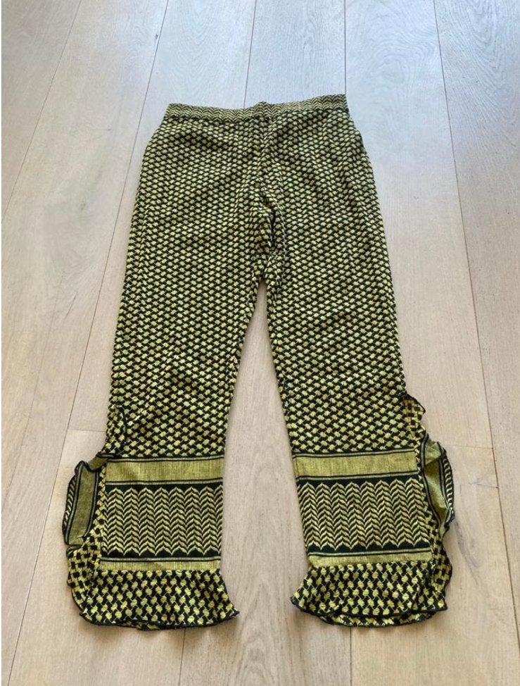 Rough studios L katoen nieuwstaat, Kleding | Dames, Broeken en Pantalons, Geel, Maat 42/44 (L), Ophalen of Verzenden, Zo goed als nieuw