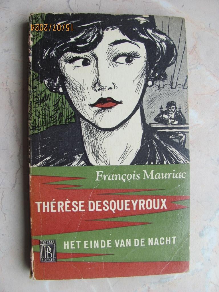BOEK F. MAURIAC Thérèse DESQUEYROUX / Het EINDE van de NACHT, Gelezen, Europa overig, Ophalen of Verzenden, François Mauriac