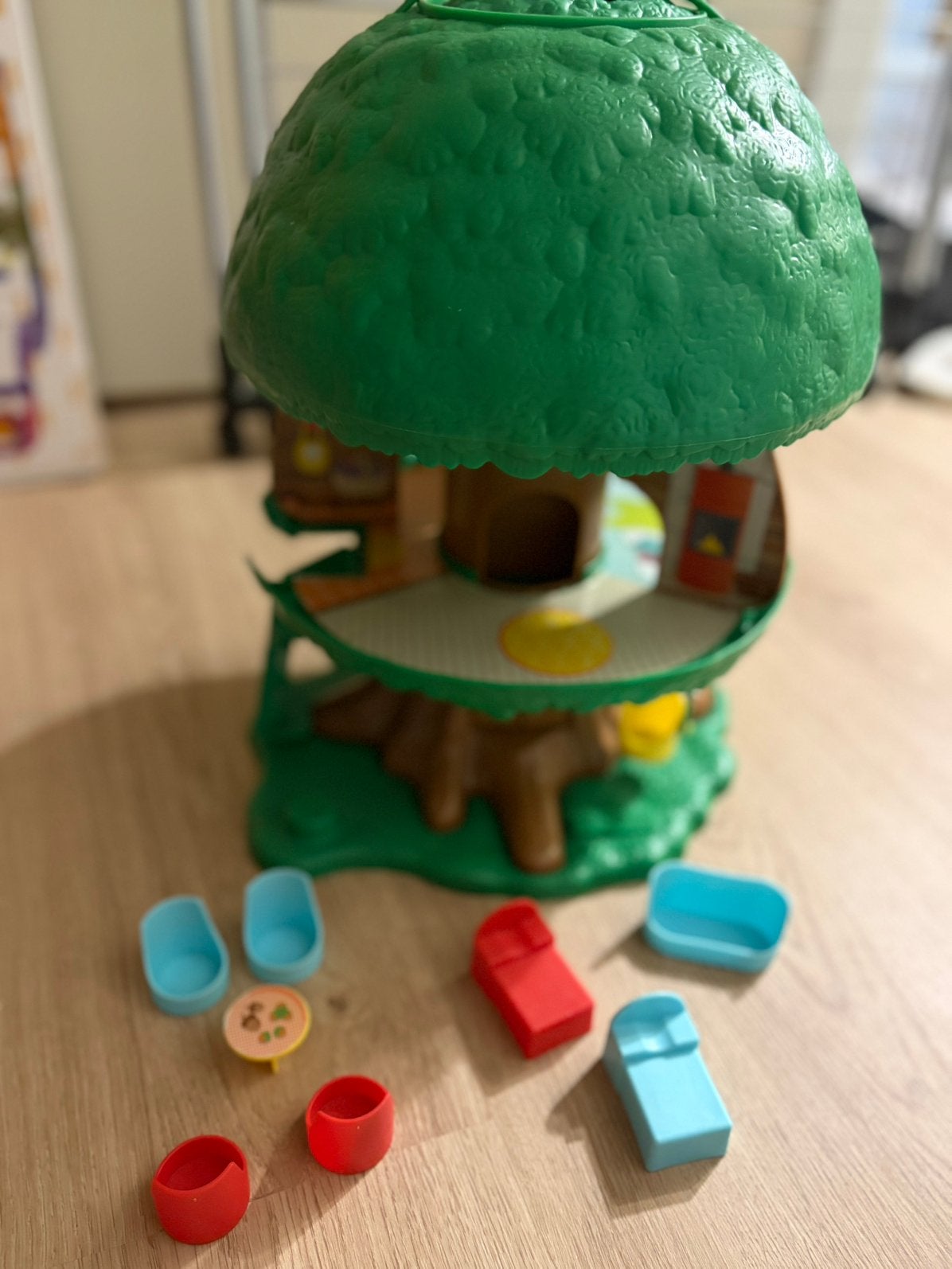 Klorofil speelboom, Ophalen, Gebruikt