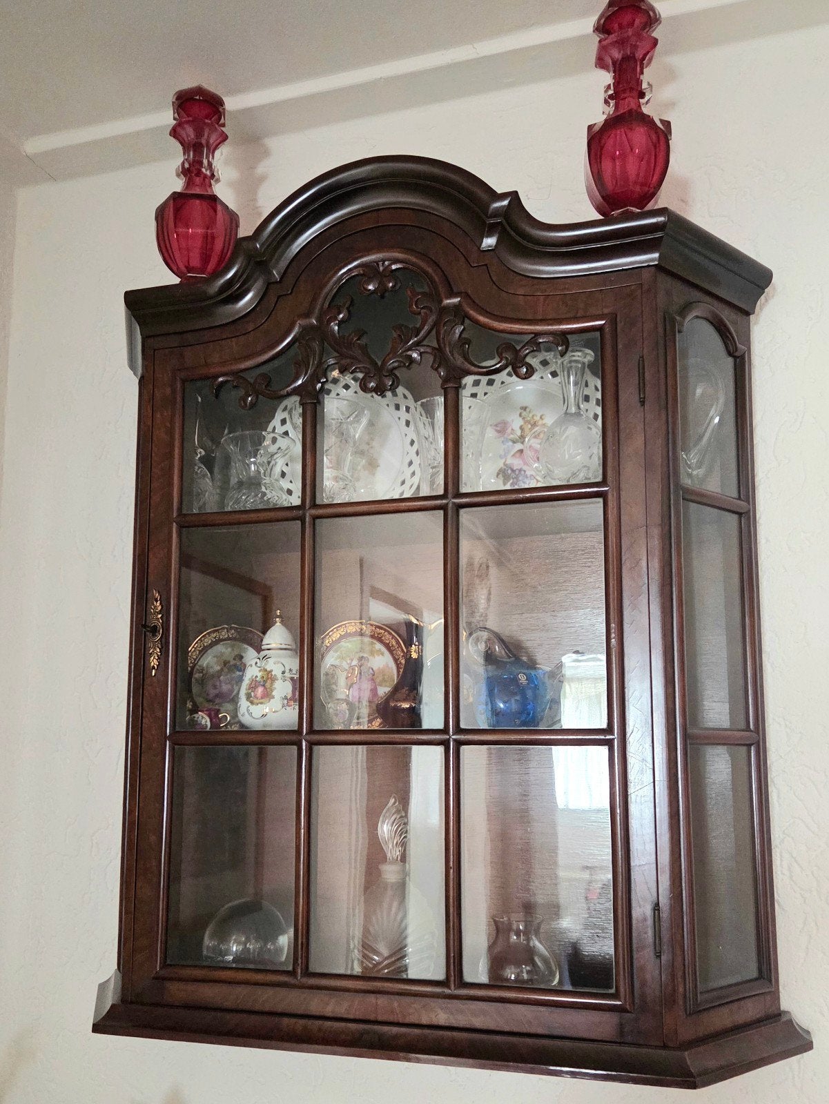 vitrine hang kastje, Huis en Inrichting, Ophalen, 25 tot 50 cm, 50 tot 100 cm