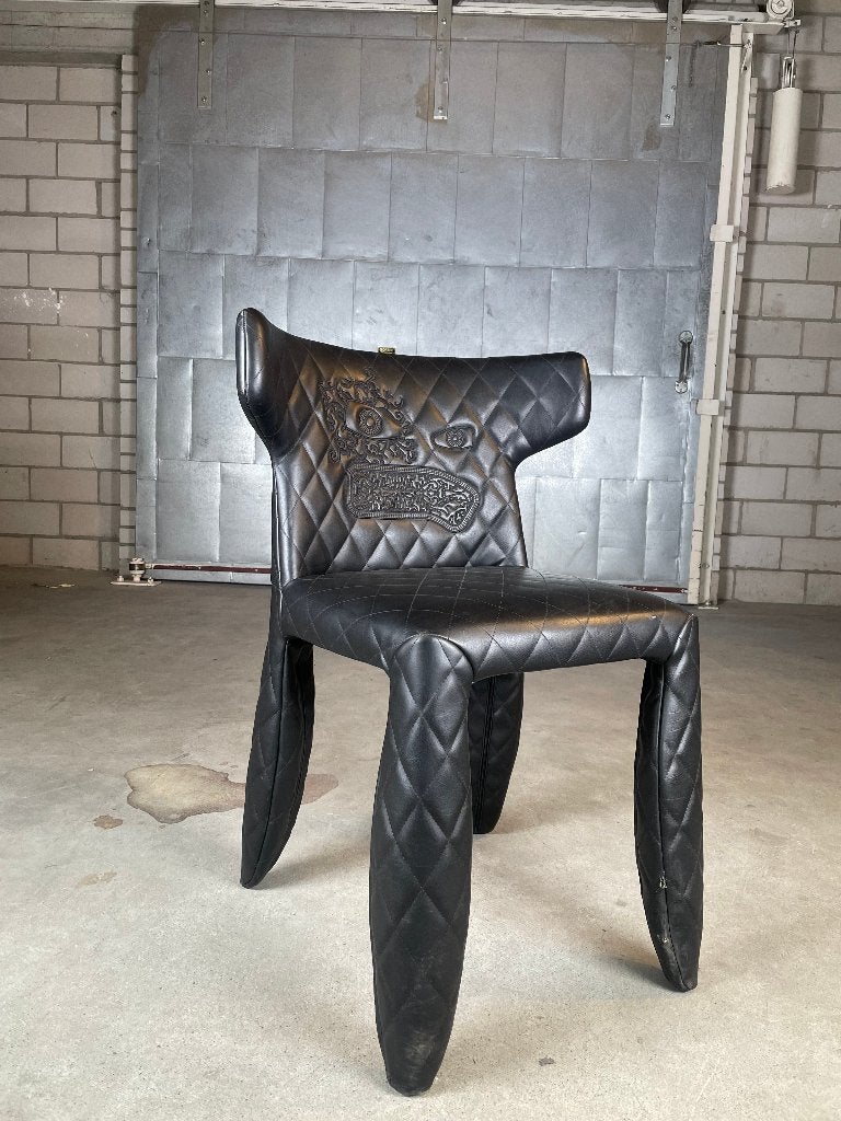 Moooi Monster chair by Marcel Wanders, Ophalen, Gebruikt, Zwart, Vintage